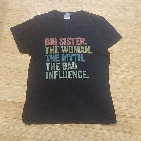 Port and Company Tops - The Big Sister funny tee